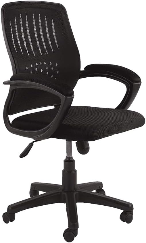 furvive furniture Oliver Employee Office Chair, Black