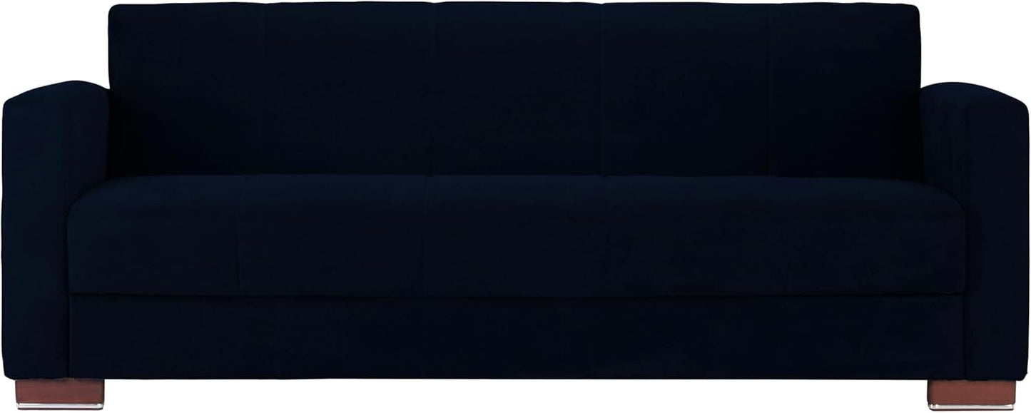 Aldora viola three seater sofa bed-blue