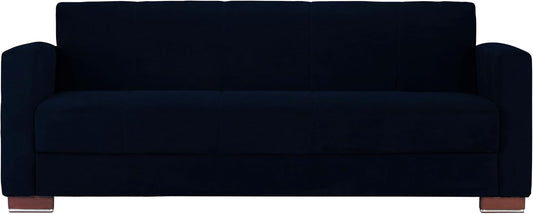 Aldora viola three seater sofa bed-blue
