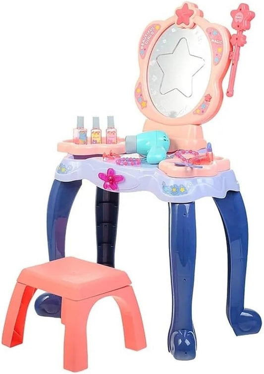 Magical Wand Beautiful Girl Dressing Table 27 Pieces 661-134 Multicolor