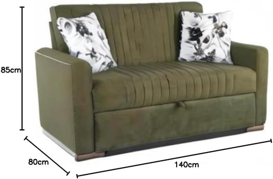 Aldora imza tow seater sofa bed_oily