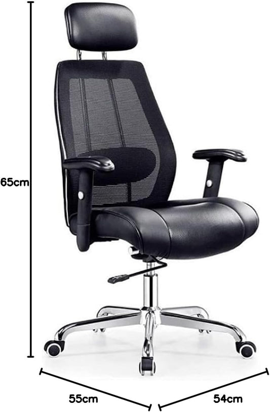 Office Mix mesh back manager chair A-921 HB Black