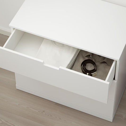 Almaz Storage Unit 80X80X75Cm White