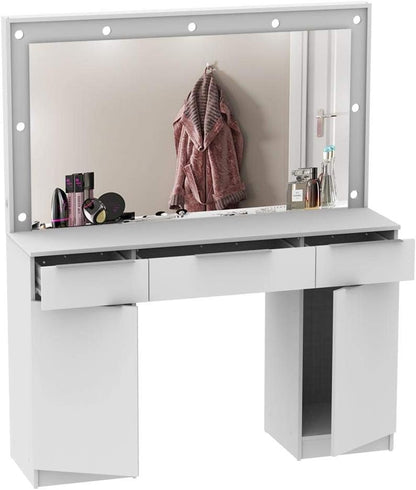 Madesa Dressing table Camarim , white