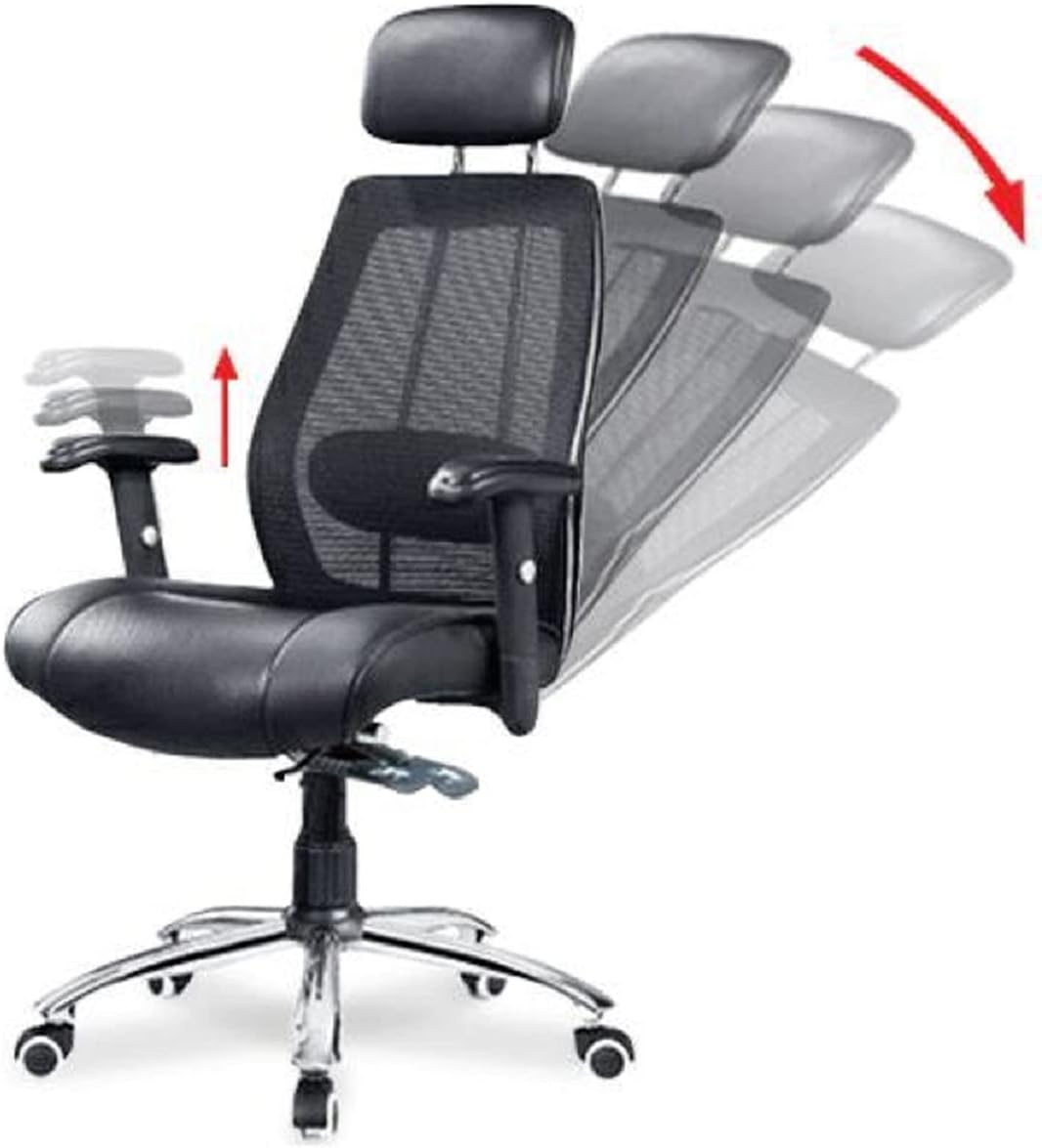 Office Mix mesh back manager chair A-921 HB Black
