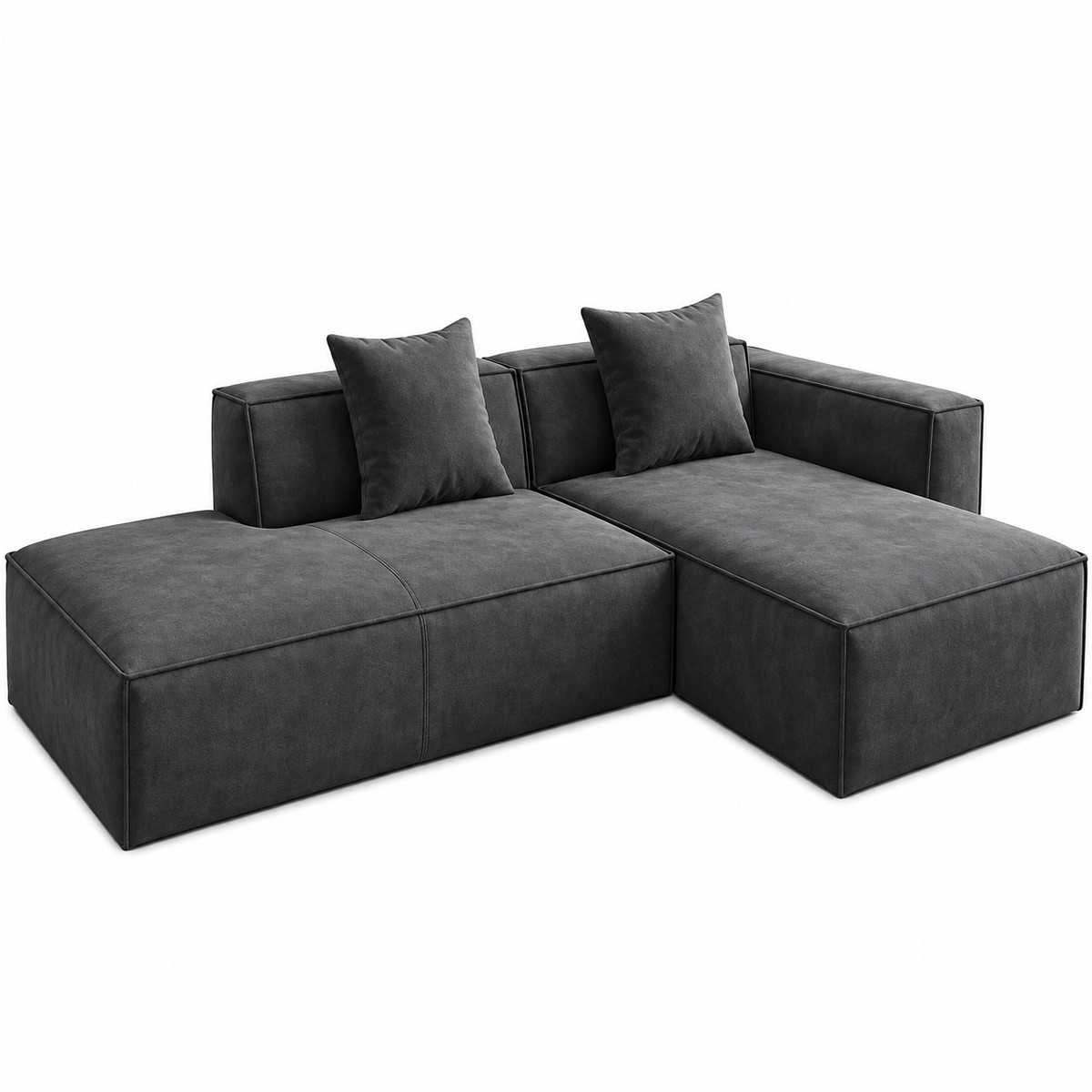 Modern L-Shaped Sectional Sofa