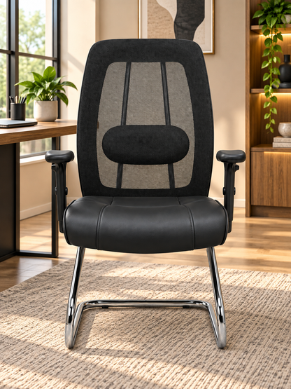 Modern Ergonomic Mesh Office Chair with Adjustable Armrests