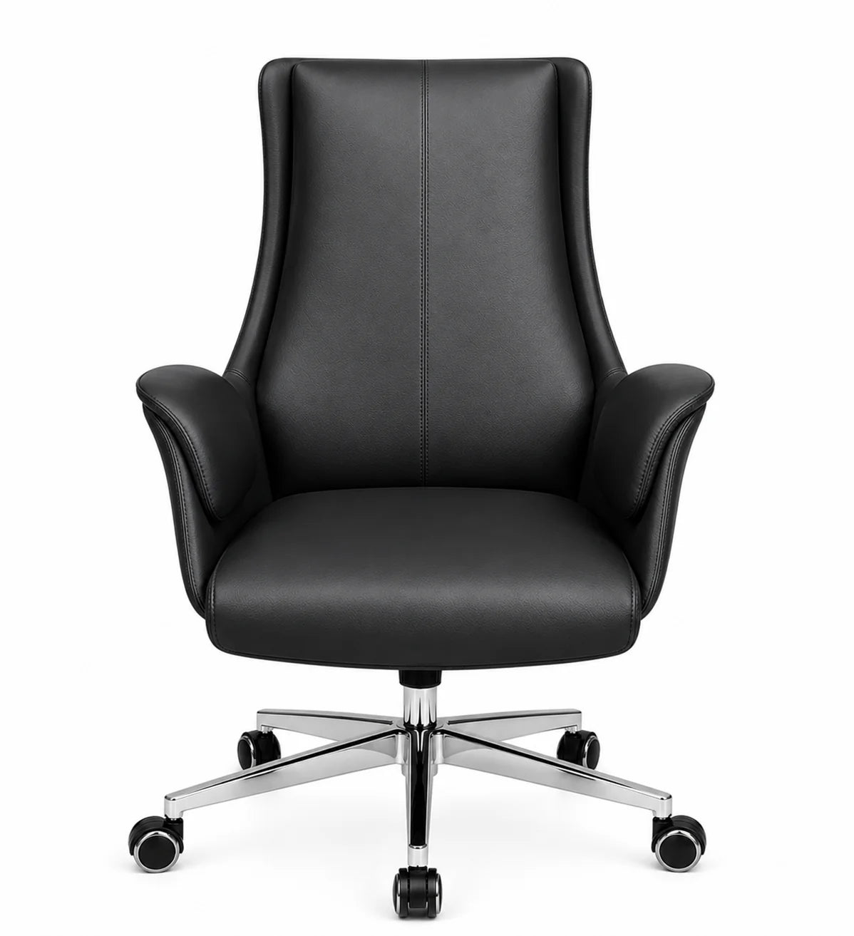 Modern Black High-Back Executive Office Chair