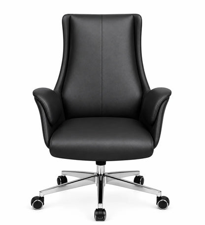 Modern Black High-Back Executive Office Chair