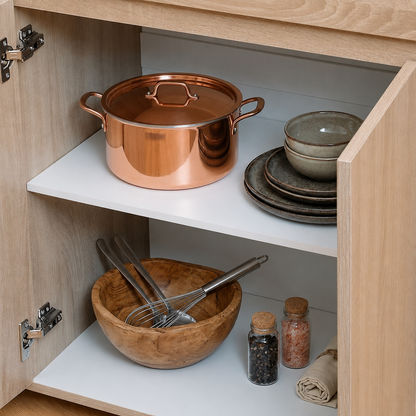 HOMCOM Kitchen Storage Trolley Cart Cupboard Rolling Island Shelves Cabinet With Door and Drawer Locking Wheels