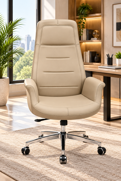 Premium High-Back Padded Office Chair
