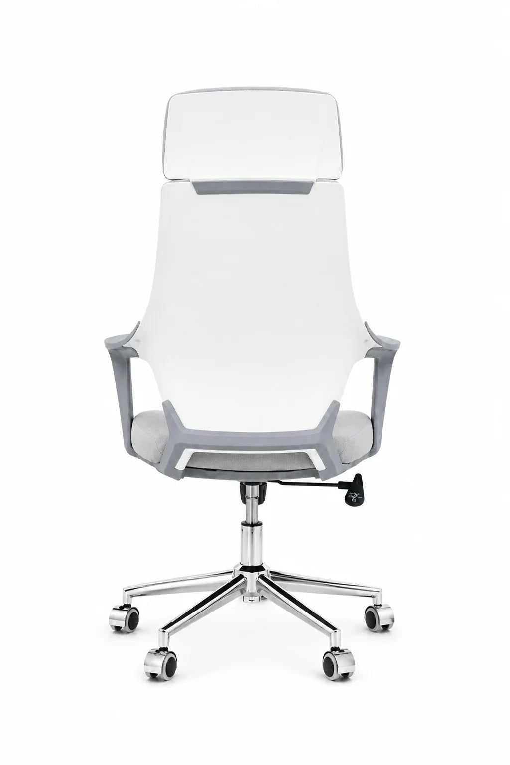Modern White High-Back Ergonomic Office Chair