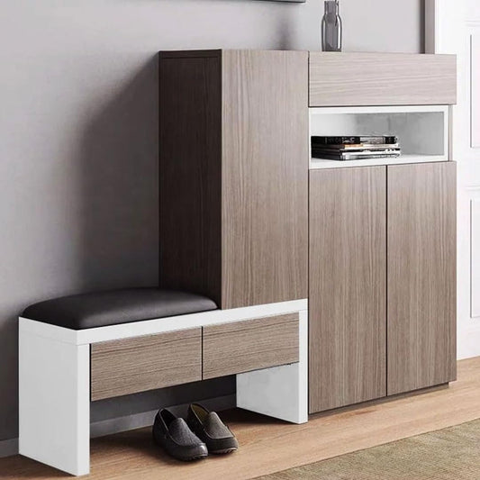 Shoe Cabinet; Shoe Storage; Shoe Organizer; shoe rack; storage cabinet; shoe tower; entryway shoe; Shoe Chest; Hallway; Living room; Shoes storage cabinet