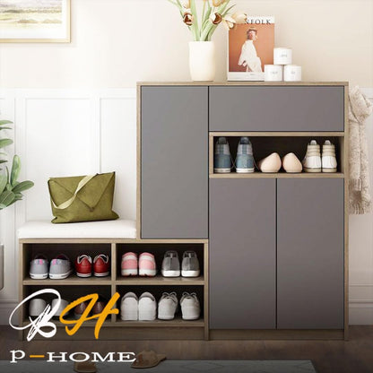 Shoe Cabinet; Shoe Storage; Shoe Organizer; shoe rack; storage cabinet; shoe tower; entryway shoe; Shoe Chest; Hallway; Living room; Shoes storage cabinet