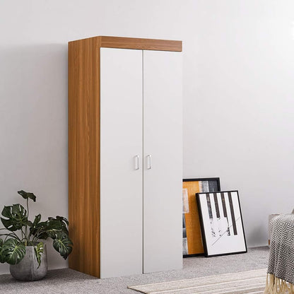 Panana Wooden 2 Door Wardrobes with 3 Chest of Drawer Unit for Bedroom Furniture