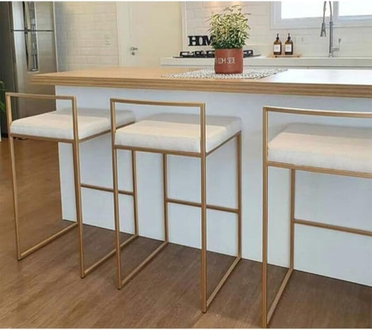 Art House Bar Chair - Ch107 40x90x35 Gold