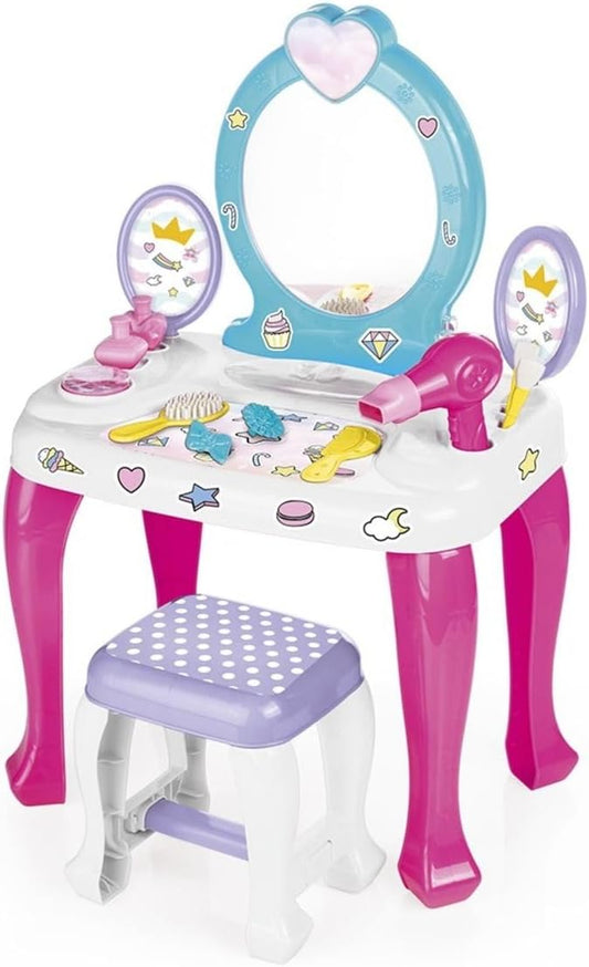 Dolu Unicorn Dressing Table and Stool Set 2568