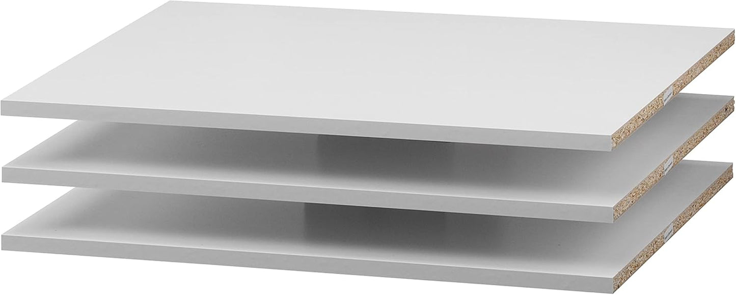 Furniture To Go | Verona Sliding Wardrobe 120cm in White with Oak Doors with 5 Shelves