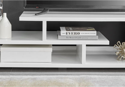 Home Gallery tv stand - white 40 x 36 x 140