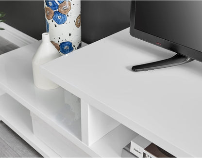 Home Gallery tv stand - white 40 x 36 x 140
