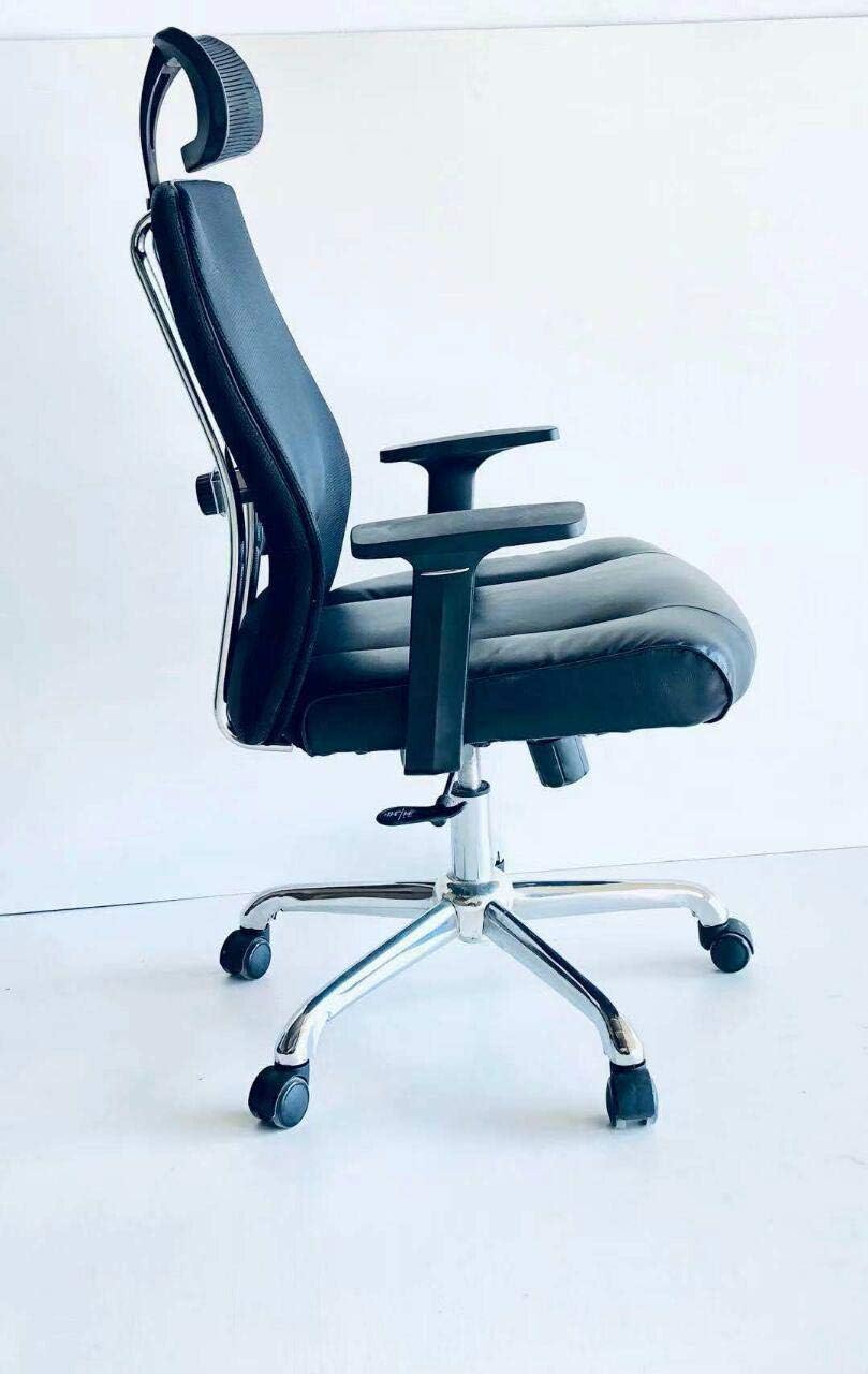 Kivik High-Back Black Mesh Chair, Adjustable Office Chair with Armrest