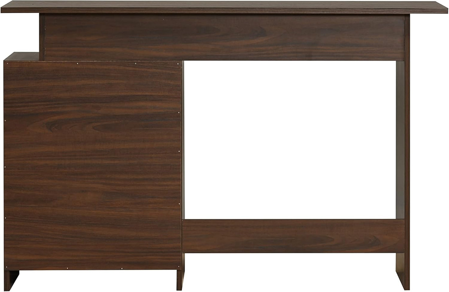 DeckUp Turrano Engineered Wood Study Table and Office Desk (Walnut, Matte Finish)