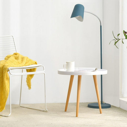 CHOUCHOU Durable Tables Desk Nightstand Coffee Side Sofa Tea Reading Writing Corner Office Leisure Living Room Kitchen (color : White),Colour:White (Color : White)
