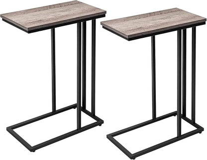 Modern C-Shaped Side Tables