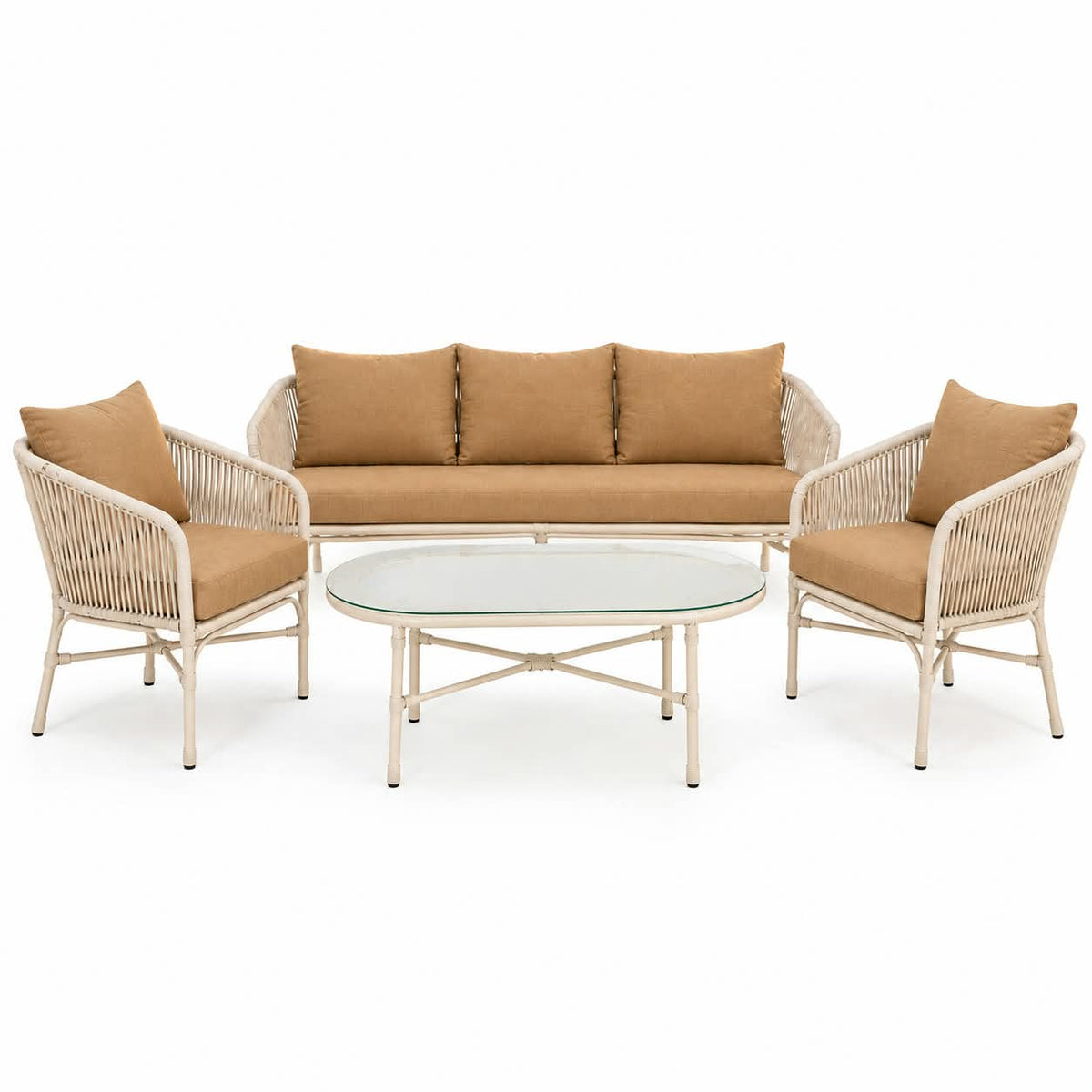 Modern Outdoor Woven Patio Furniture Set