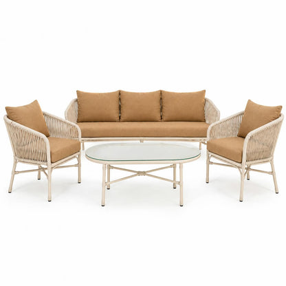 Modern Outdoor Woven Patio Furniture Set