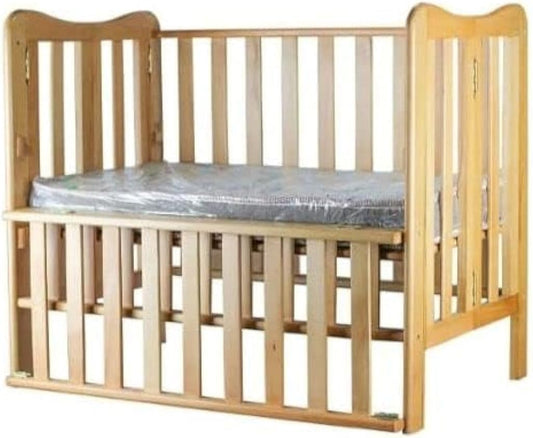 Beech Wood Baby Bed 3 Levels - Honey Up to 5 Years