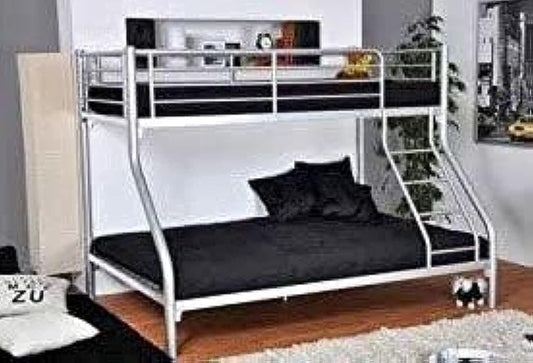 Iron 120/150 Double Bed - Silver