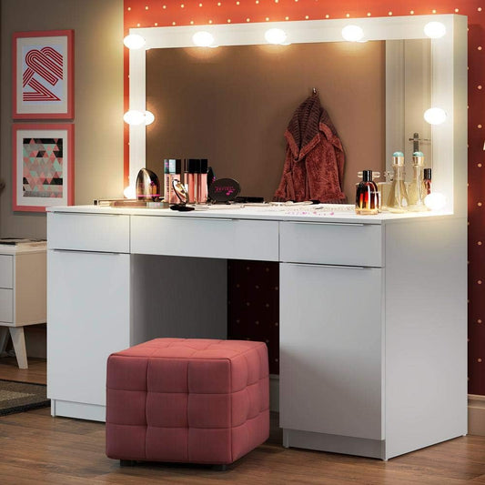 Madesa Dressing table Camarim , white