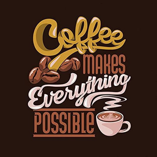A tableau printed on wood, ready to be hung for a coffee corner, 2725607898710