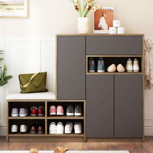 Shoe Cabinet; Shoe Storage; Shoe Organizer; shoe rack; storage cabinet; shoe tower; entryway shoe; Shoe Chest; Hallway; Living room; Shoes storage cabinet