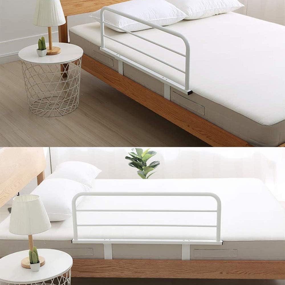 Bed Handrails, Bed Rail Safety Supports, Safety Side Guard Bed Guardrails, Elderly and Assisted Handling Obstacle Bed Guardrails,120x42cm