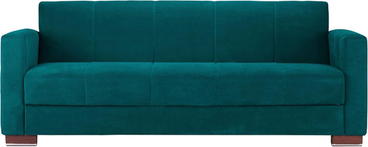 Aldora viola three seater sofa bed-turcoaz