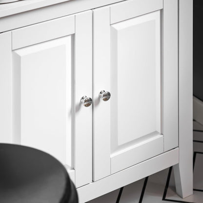 SoBuy FRG202-W Vanity Unit Bathroom Cabinet 60 x 62 x 30 cm White