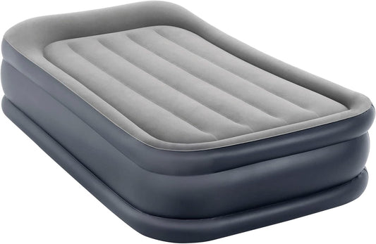 Intex | Dura-Beam Deluxe Double Size inflatable Air Bed | 64132NP | 191 * 99 * 42 cm | Grey
