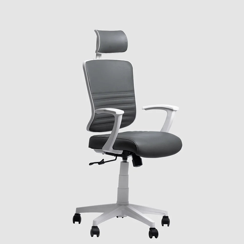 Premium Executive Office Chair with Ribbed Backrest