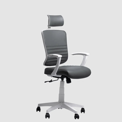 Premium Executive Office Chair with Ribbed Backrest
