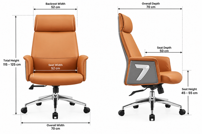Modern Executive Office Chair – Ergonomic Swivel Desk Chair