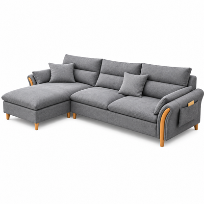 Modern L-Shaped Sectional Sofa