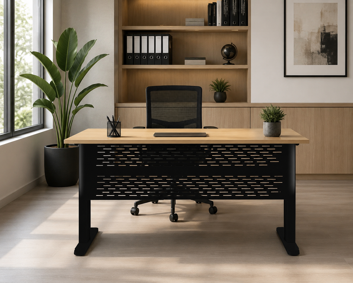 Metal Body Computer Desk
