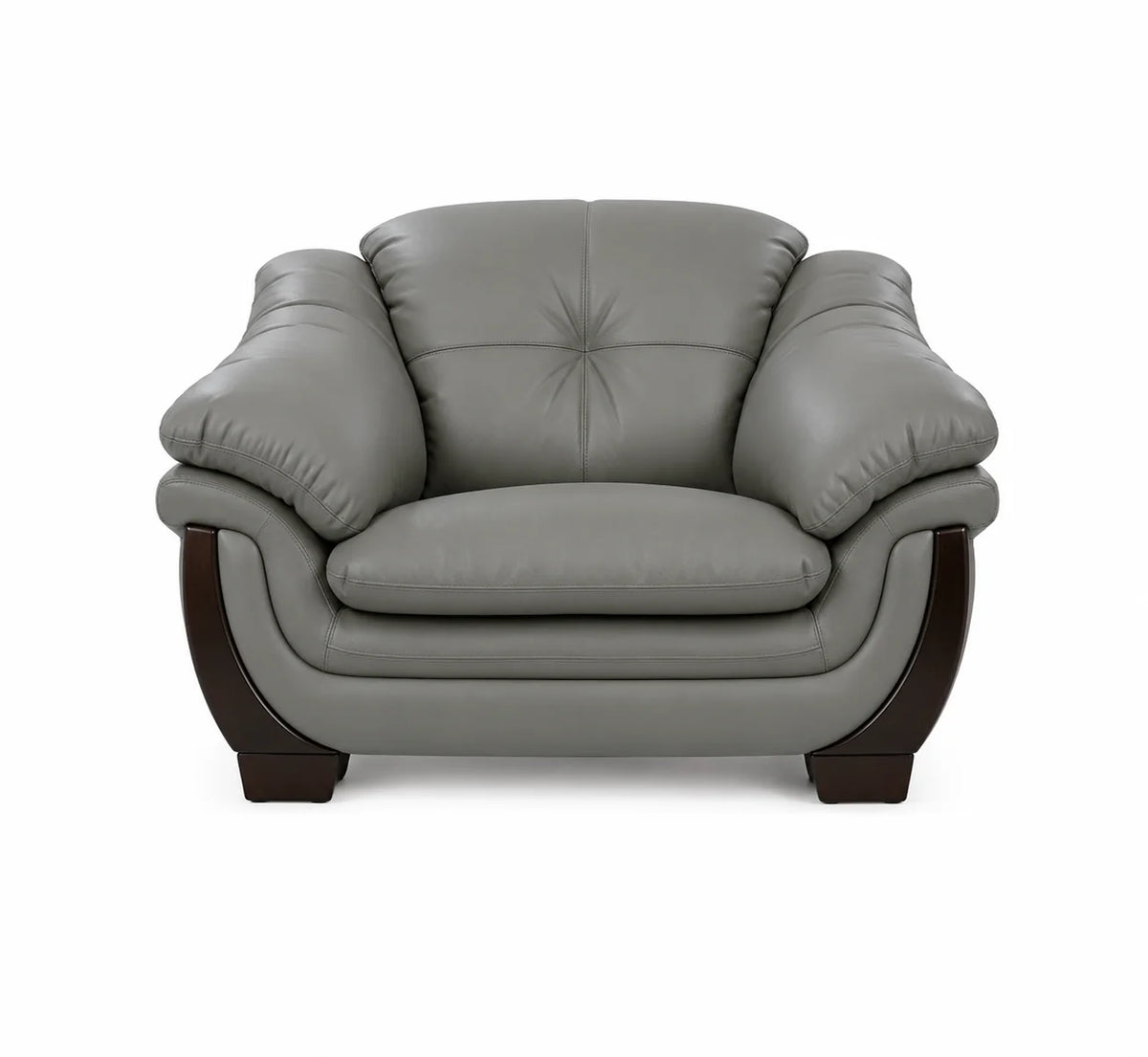 Elegant Classic Armchair with Plush Cushioned Design