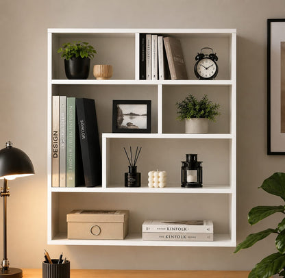 Wood Shelves and Racks - White