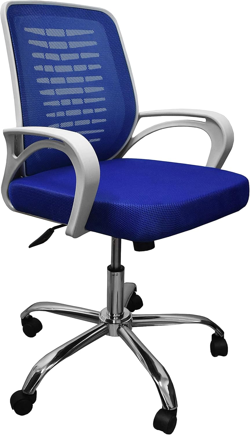 Medical Office Chair - Blue Mesh
