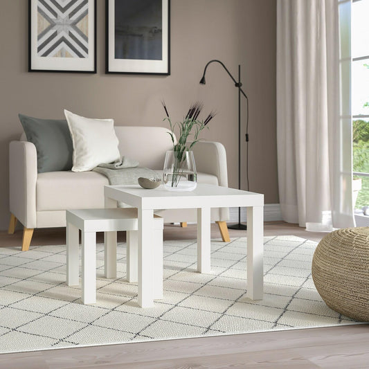 Ikea Side Table, White