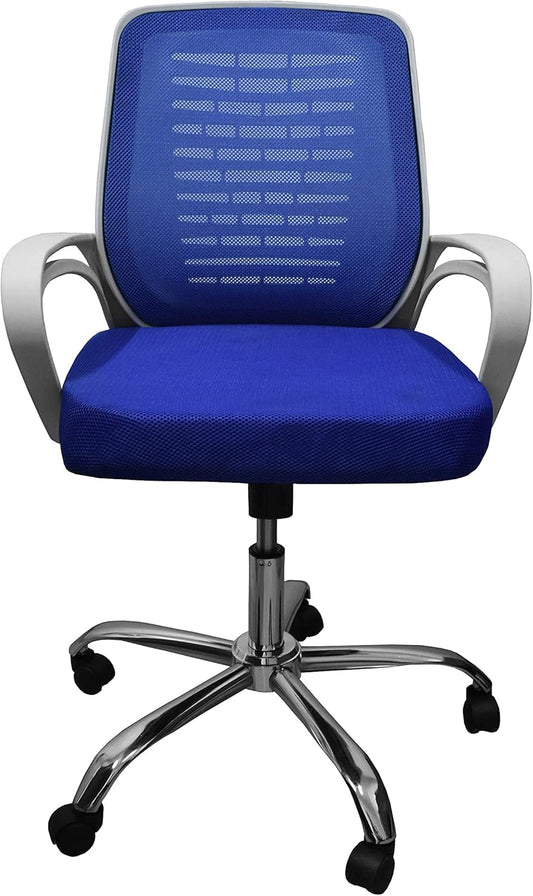 Medical Office Chair - Blue Mesh