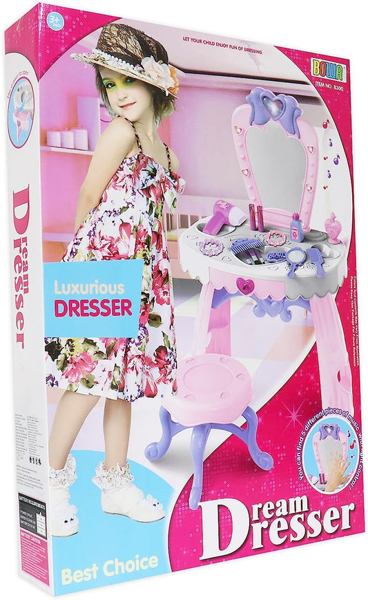 Luxurious Dream Dresser W/Light & Music, 3+
